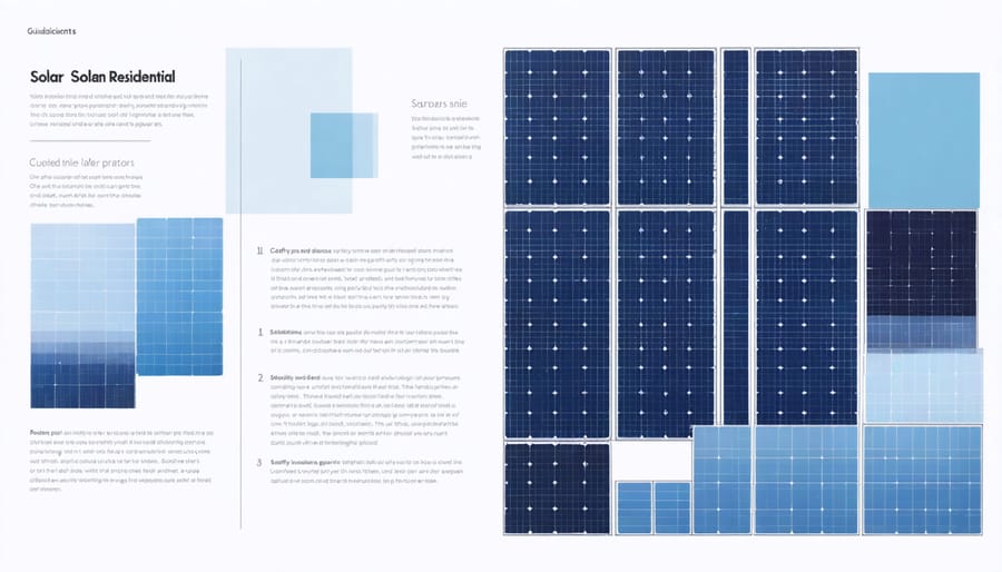 Diagram outlining the process and best practices for DIY solar panel cleaning