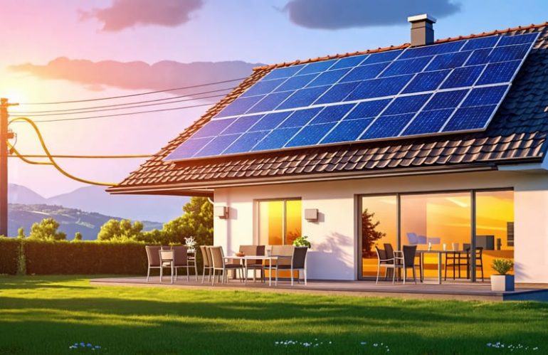 Power Your Home Smarter: How Solar Panels and the National Grid Work Together