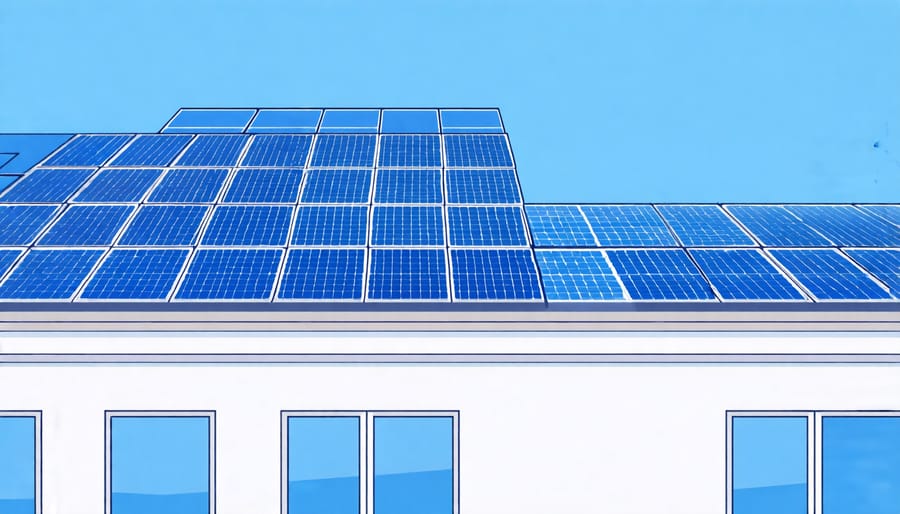 Pie chart illustrating the breakdown of yearly solar panel upkeep expenses