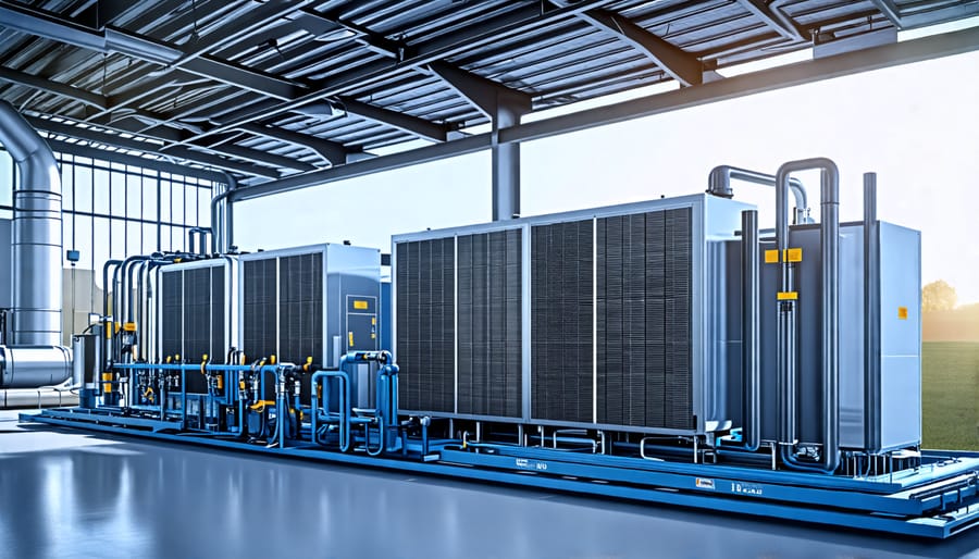 Large-scale vanadium redox flow battery system at a renewable energy facility