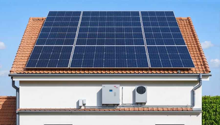 Key components of a residential solar energy system