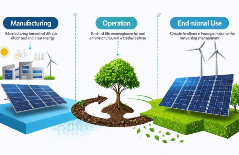 Solar Sustainability: How Green are Solar Panels Really?