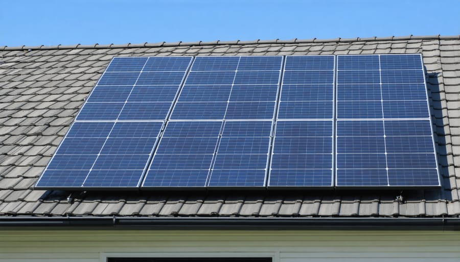 Xcel Energy solar panels installed on a house roof