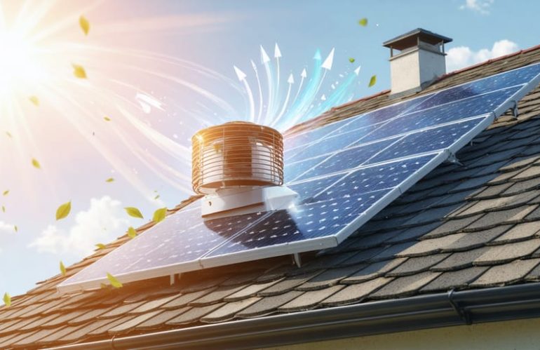 Solar Attic Fan Retrofits: Cool Your Home for Pennies a Day