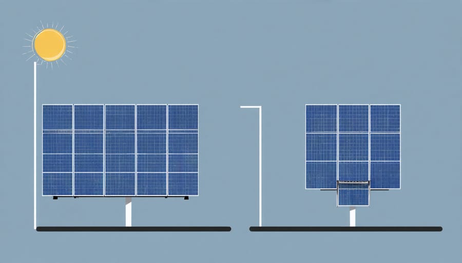 Infographic showing key checkpoints for solar panel troubleshooting